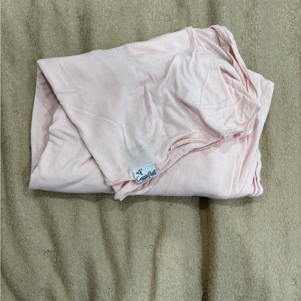CozyNest Kids Soft Pink Swaddle Blanket